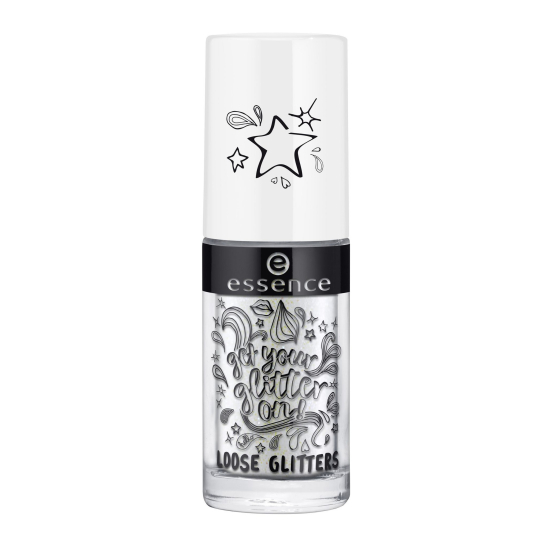 Рассыпчатый глиттер get your glitter on! loose glitters, белые блестки т.07 - 1