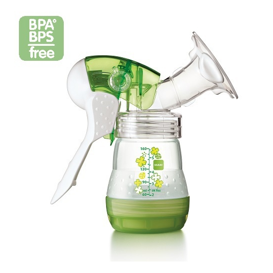 Manual Breast Pump молокоотсос ручной + бутылочка - 1