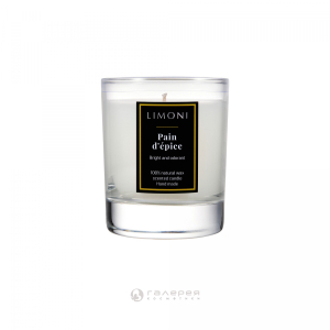 Limoni - Ароматическая свеча Пирог со специями Pain d'epice 160 гр