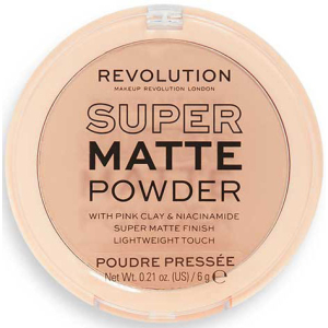 Makeup Revolution - Матирующая пудра для лица Super Matte Pressed Powder, Beige