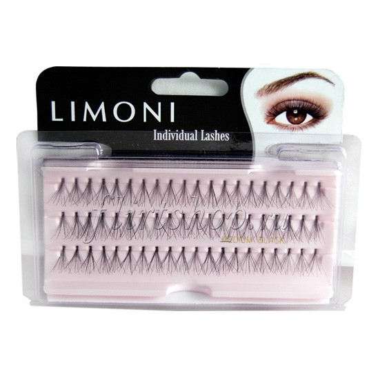 Individual Lashes Пучки ресниц черные (длинные) - в упаковке: 1 набор - 1