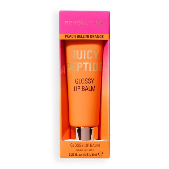 Бальзам для губ Juicy Peptide Glossy Lip Balm, Peach Bellini Orange - 4