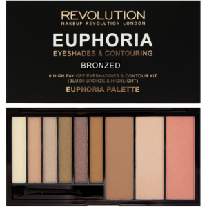 Makeup Revolution - Палетка для макияжа лица Euphoria Palette - Bronzed Euphoria