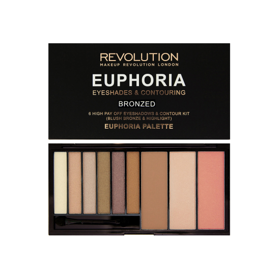 Палетка для макияжа лица Euphoria Palette - Bronzed Euphoria - 1