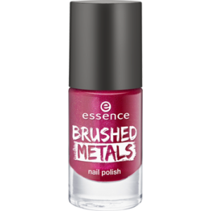 essence - Лак для ногтей - brushed metals nail polish, ярко-розовый металик, т.04