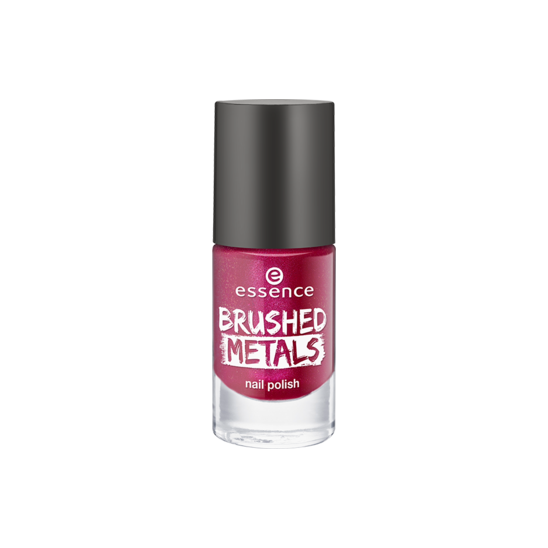 Лак для ногтей - brushed metals nail polish, ярко-розовый металик, т.04 - 1