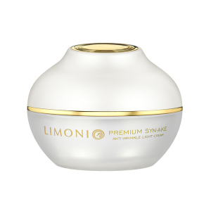 Limoni - Антивозрастной легкий крем для лица со змеиным ядом Premium Syn-Ake Anti-Wrinkle Cream Light50 мл