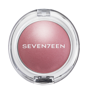 Seventeen - Румяна компактные перламутровые Pearl Brush Powder, 01 темно розовый5 г
