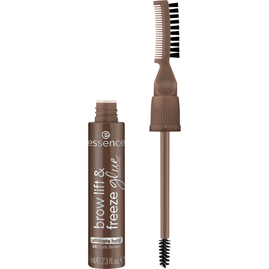 Гель для бровей brow lift & freeze glue, 04 Dark Brown - 2