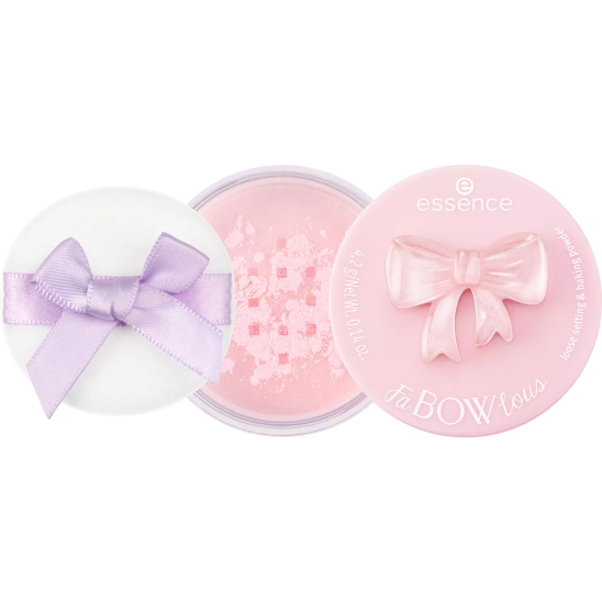 Пудра рассыпчатая FaBоWlous loose setting & baking powder, 01 Bow, Set, Go - 1