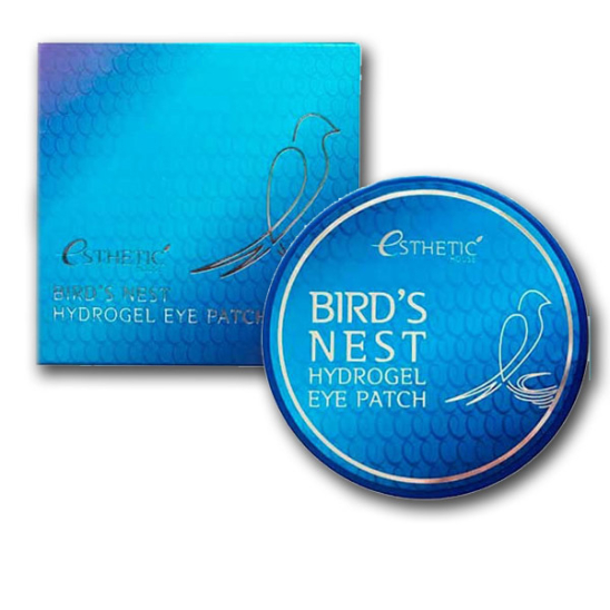 Гидрогелевые патчи для глаз с экстрактом ласточкиного гнезда Bird s Nest Hydrogel Eye Patch, 1,4 г х 60 шт - 1