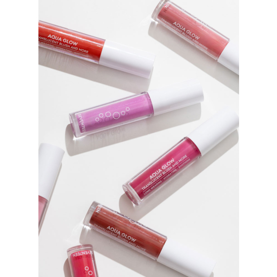 Прозрачные глянцевые сияющие румяна 3в1, 03 Натуральное сияние - 4