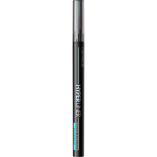 Подводка для глаз водостойкая Hyper Liner Brush Eyeliner WР, 010 Ever Black - 1