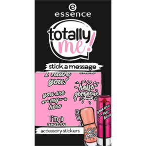 essence - Наклейки для косметических продуктов totally me! stick a message accessory stickers, т.01
