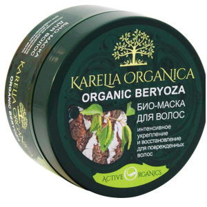 Karelia Organica - Био-маска для волос «Organic Beryoza» интенсивное укрепление и восстановление220 мл