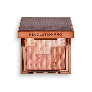 Revolution PRO - Хайлайтер и бронзер Goddess Glow Shimmer Brick, Afterglow