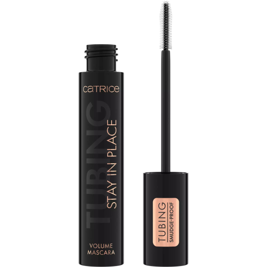 Тушь для ресниц объёмная Tubing Stay In Place Volume Mascara, 010 Panda-Proof Black - 1