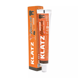 KLATZ - Зубная паста для девушек Апероль шприц без фтора, 75 мл