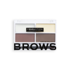 Набор для моделирования бровей Brow Kit Colour Cult, Dark