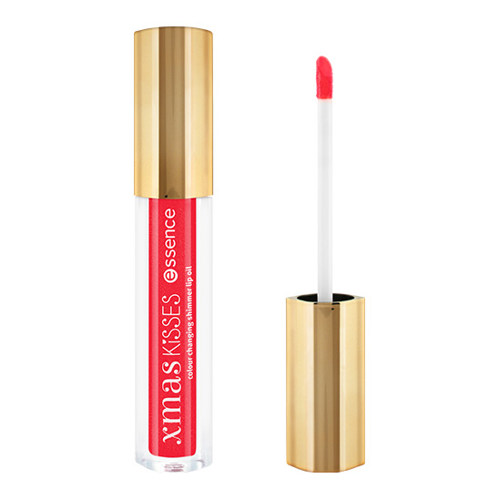 Масло для губ, меняющее оттенок Xmas Kisses colour changing shimmer lip oil - 1