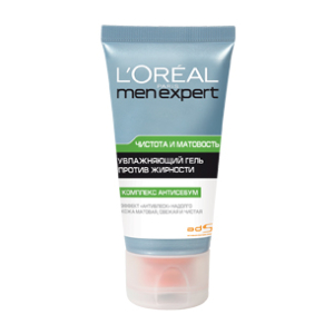 L' Oreal Paris - Men Expert чистота & матовость гель увлажняющий - 50 мл