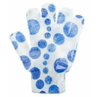 Перчатка массажная с принтом, цвет в ассортименте
