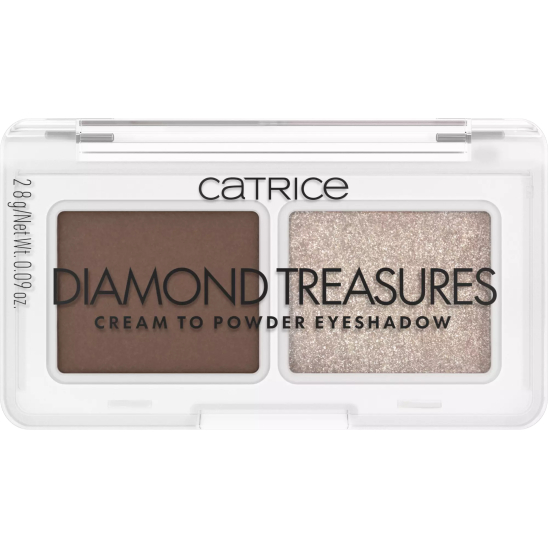 Палетка теней для век Diamond Treasures Cream to Powder Eyeshadow, 010 Hazel Spark - 1