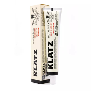 KLATZ - Зубная паста для мужчин Бешеный имбирь без фтора75 мл