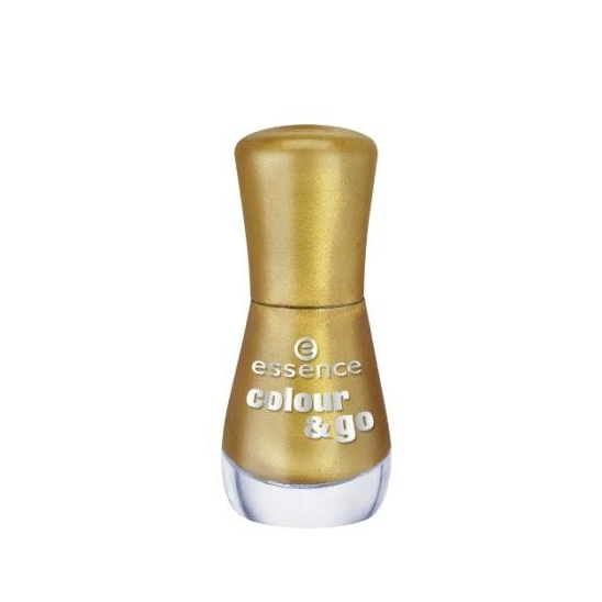 Лак для ногтей colour & go - тон 157 золотой - 1
