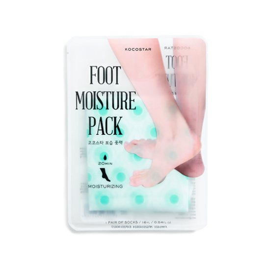Увлажняющая мятная маска для ног Foot Moisture Pack (Mint) - 1