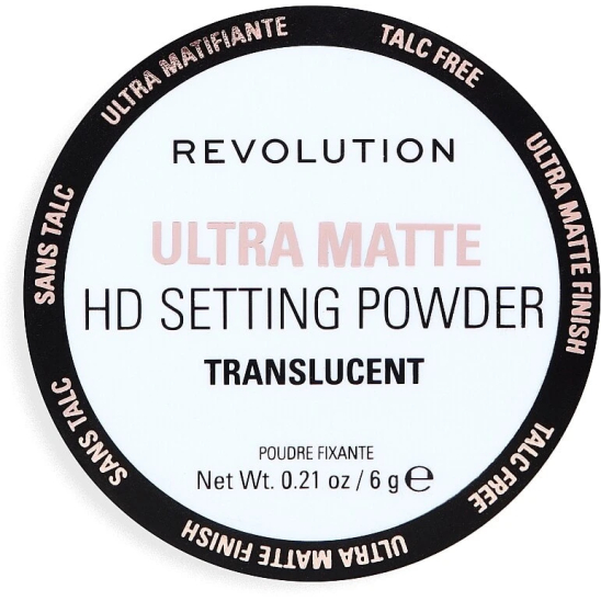 Пудра рассыпчатая Ultra Matte Hd Setting Powder Translucent - 1