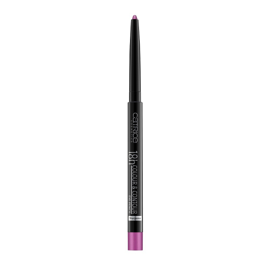 Контур для глаз 18h Colour & Contour Eye Pencil, 090 розовый - 2