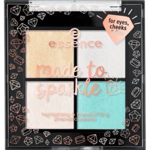 essence - made to sparkle - Палетка для лица Highlighting & Transforming Prismatic Palette