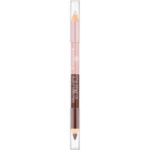 essence - Карандаш для глаз - sculpting eye pencil - 02 - шоколадный/ персиковый