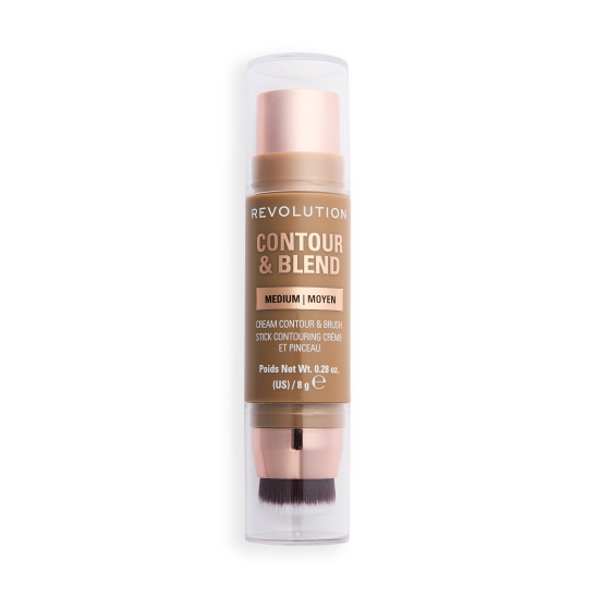 Контурирующий стик для лица Contour & Blend Stick, Medium - 1