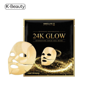 Absolute New York - Маска для лица золотая гидрогелевая 24K Glow Gold Gel Mask