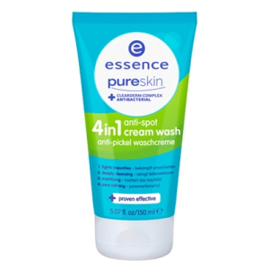 essence - Очищающий крем для умывания 4 в 1 Pure Skin150 мл