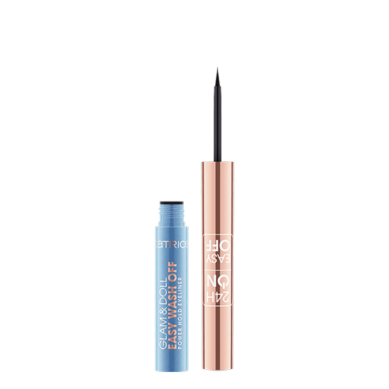Подводка для глаз Glam & Doll Easy Wash Off Power Hold Eyeliner, 010 Ultra Black - 2