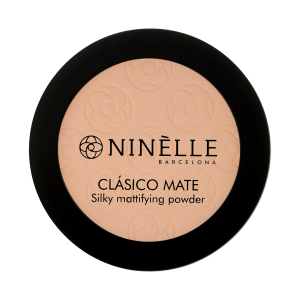 Ninelle - Пудра легкая матовая Clasico Mate, 203 натуральный бежевый8 г