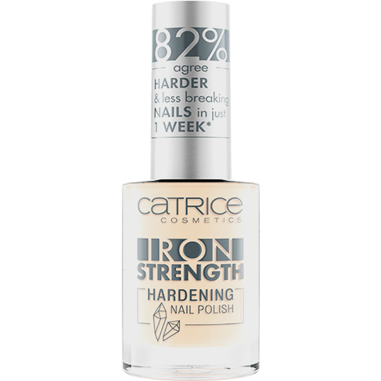 Лак для ногтей укрепляющий Iron Strength Hardening Nail Polish, 05 Amber Light светло-персиковый - 1