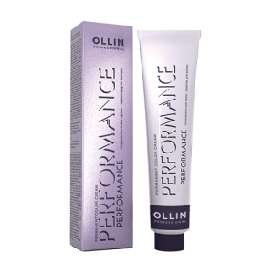 Ollin Professional - Performance - Перманентная крем-краска для волос 6/77 - темно-русый интенсивно-коричневый60 мл