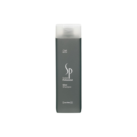 Шампунь с серебристым блеском для седых волос Silver Shampoo Just Men Wella SP - 200 мл - 1