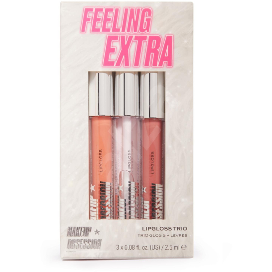 Набор блесков для губ 3 в 1 Feeling Extra Lip Gloss Trio - 1