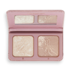 Палетка хайлайтер и бронзер Maffashion Face Duo Oman Desert Diary
