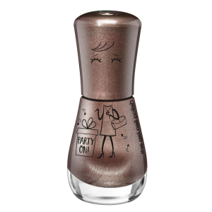 essence - Лак для ногтей с эффектом геля the gel nail polish, коричневый с блеском т.112