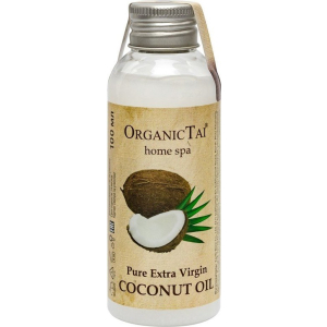 OrganicTai - Кокосовое масло Pure Extra Virgin Oil Coconut, холодный отжим100 мл