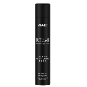 Ollin Professional - Лак для волос ультрасильной фиксации без отдушки400 мл