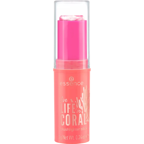 Румяна-хайлайтер в стике Live Life in Coral blushlighter stick - 1