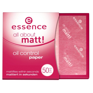essence - Матирующие салфетки All about matt! oil control paper