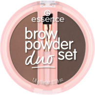 Набор для бровей brow powder duo set, 02 Medium